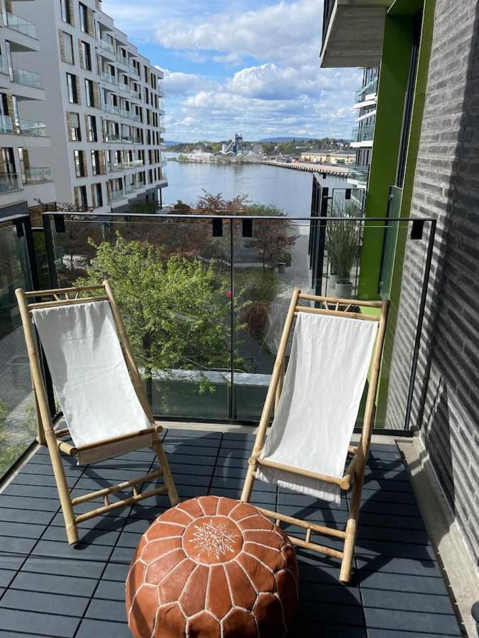 Exclusive Apartment, Sea View To Oslo Fjord, Located On Water In Oslo Center Exteriör bild