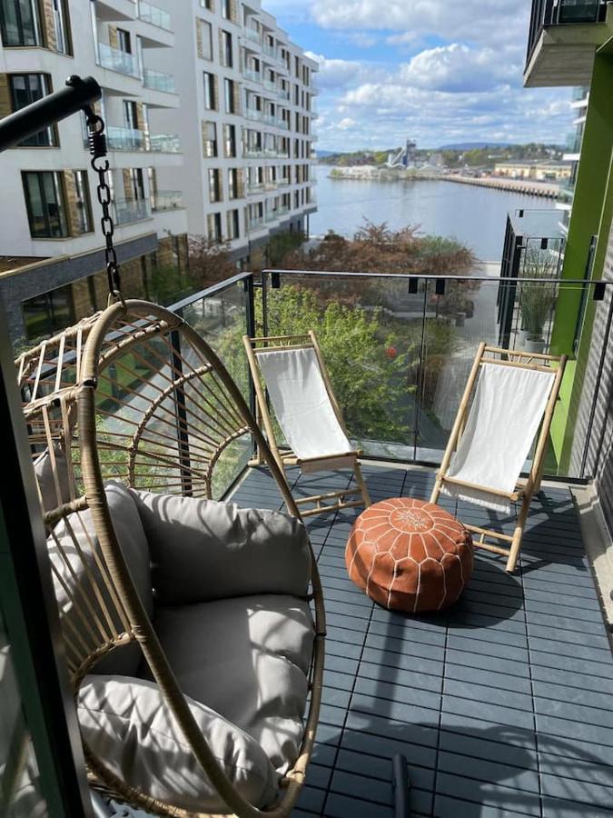 Exclusive Apartment, Sea View To Oslo Fjord, Located On Water In Oslo Center Exteriör bild