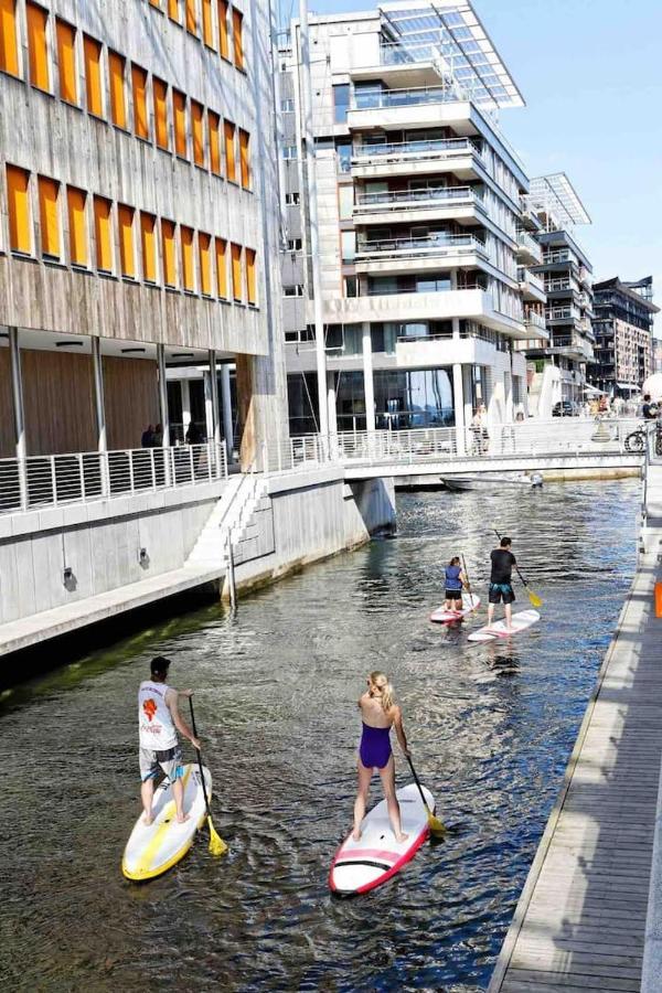 Exclusive Apartment, Sea View To Oslo Fjord, Located On Water In Oslo Center Exteriör bild