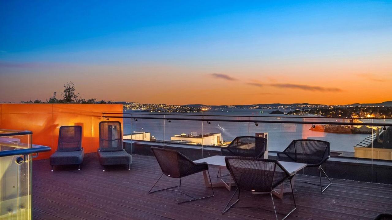Exclusive Apartment, Sea View To Oslo Fjord, Located On Water In Oslo Center Exteriör bild