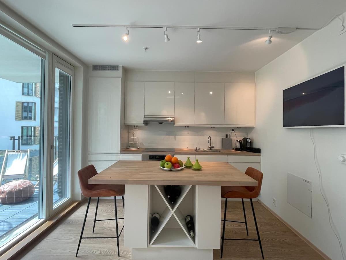 Exclusive Apartment, Sea View To Oslo Fjord, Located On Water In Oslo Center Exteriör bild